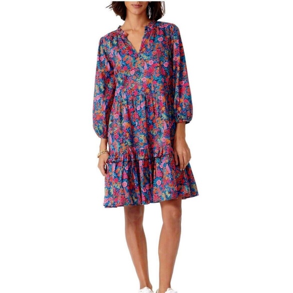 J. Crew Dresses & Skirts - J.Crew popover dress in Liberty of London Ciara print RARE + NEW with Tags!